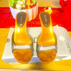 ALDO Women's Black Slide Sandals